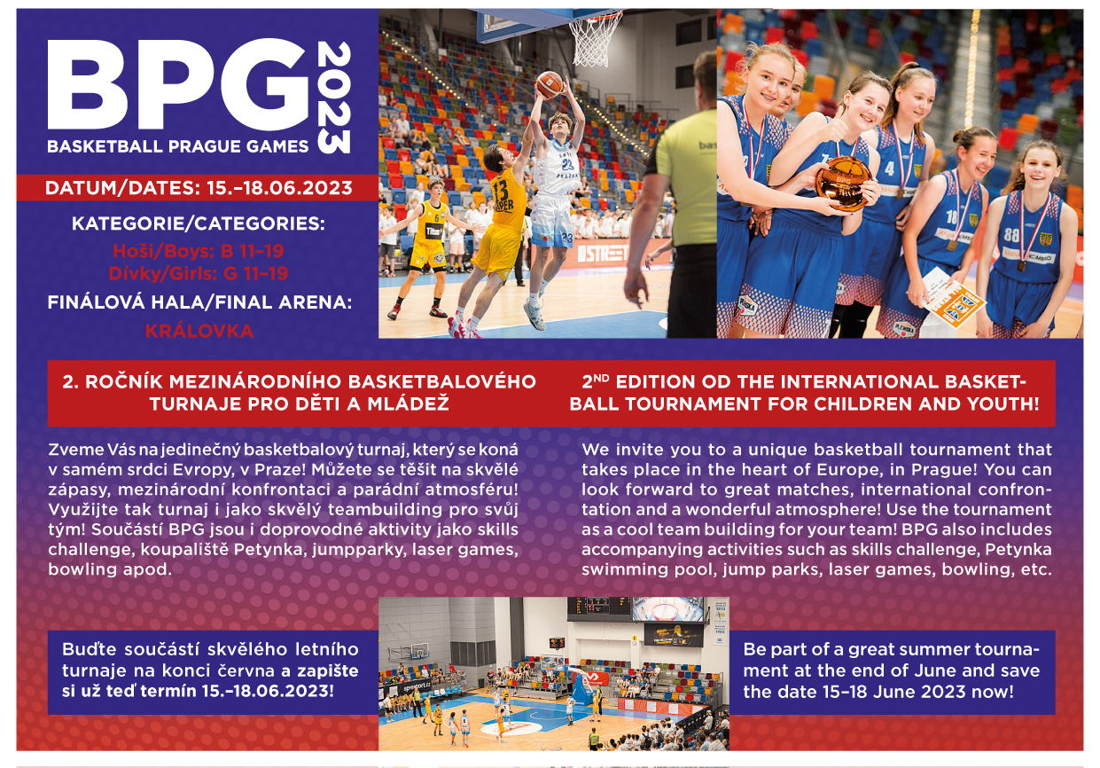 BASKETBALL PRAGUE GAMES 2023